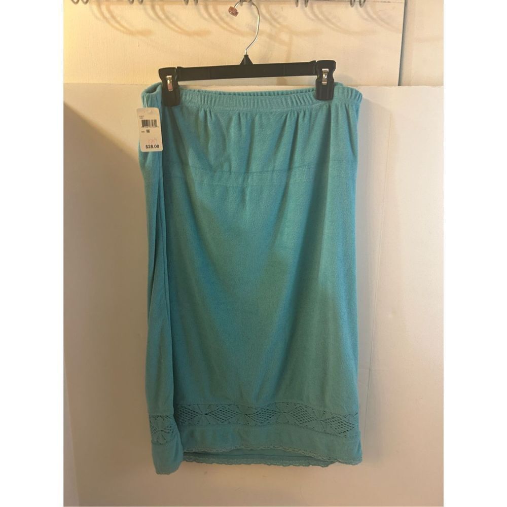 Jasmine Rose intimate M turquiose‎ cover up swim bath rn#614017